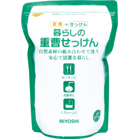 暮らしの重曹せっけん　袋タイプの商品画像