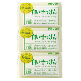 無添加 白いせっけん 3Pの商品画像