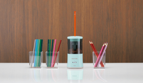 「鉛筆削り「サシテミ」（プラス株式会社ステーショナリーカンパニー）」の商品画像の2枚目