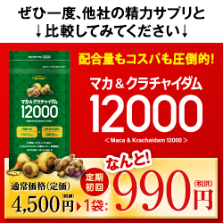 「マカ＆クラチャイダム12000（株式会社ECスタジオ）」の商品画像の3枚目