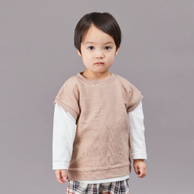 「ベビーザらス限定 sophitica 梨地ベストレイヤード（90cm）（日本トイザらス株式会社）」の商品画像