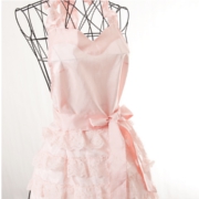 姫フリル４段レースフリルbabyピンクエプロンの口コミ（クチコミ）情報の商品写真