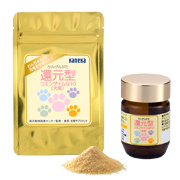 「わんちゃんも元気に！還元型コエンザイムＱ１０（犬用）（ユアヘルスケア株式会社）」の商品画像