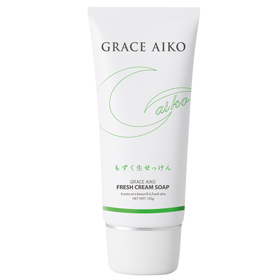 「【洗って潤う】グレースアイコもずく生せっけん【フコイダンで保湿】（ジャパンコスメ株式会社）」の商品画像