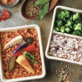 DELI　4食セット　　ご飯つき（半分ブロッコリー）の商品画像