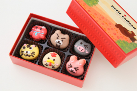 ホワイトデー　動物マカロン6個セットの商品画像