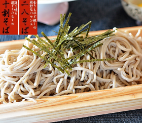 「信州本手打ち十割そばと二八そば（山の麓の田舎そば　輔丸）」の商品画像