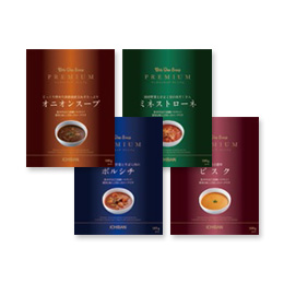 「ウィズワンスーププレミアム　4個セット（一番食品株式会社）」の商品画像