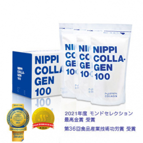 「ニッピ コラーゲン１００　110g&times;3袋入（株式会社ニッピコラーゲン化粧品）」の商品画像