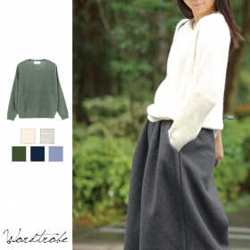 「サンデーアンゴラタッチニットドルマンニット（Room Journey（ルームジャーニー））」の商品画像