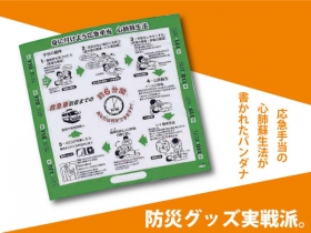 救急手当バンダナの商品画像