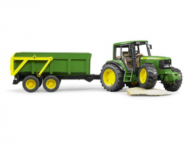 JD 6920トラクター＆グリーントレーラーの商品画像