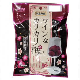 「ワインなカリカリ梅（川辺食品株式会社）」の商品画像