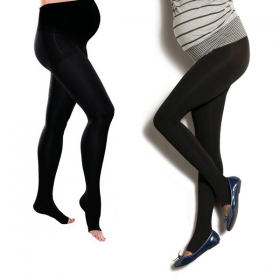「Preggers(プレッガーズ）　段階式着圧 マタニティオープントゥ（トレンカ）（株式会社ファンシ）」の商品画像の2枚目