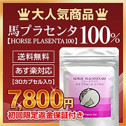 馬プラセンタ100％サプリ『HORSE PLASENTA100』の商品画像