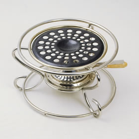 テーブルコンロセット　アルコールタイプＭ（ベース付）の口コミ（クチコミ）情報の商品写真