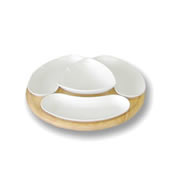 「回転プレート　プレート＆ボウルセット　Ｓ（株式会社クリヤマ）」の商品画像