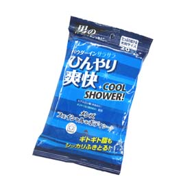 メンズフェイシャル＆ボディシート　20枚の商品画像