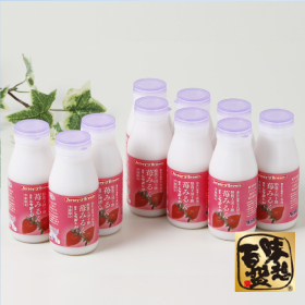 「ジャージーブラウン 苺みるく  200ml&times;１０本セット（株式会社　味想百盛）」の商品画像