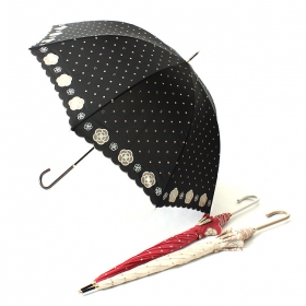 【2012秋冬新作】 CLATHAS クレイサス カメリアドット長傘の商品画像