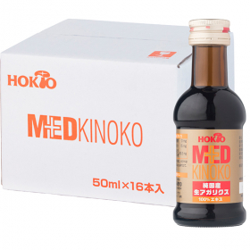 ホクト株式会社の取り扱い商品「【純国産】生アガリクス100%エキス（16本入）」の画像