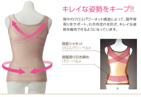 「【モニターボイス】神藤多喜子先生のおっぱい体操ブラキャミ（プロイデア／アイソシアル／ラボネッツ）」の商品画像の3枚目