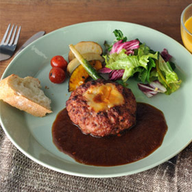 「ハンバーグ＆ハートディナーセット（株式会社アンデルセン）」の商品画像