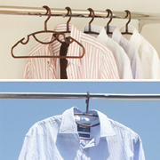 「ラクラクコーディネイトをサポート＊省スペース収納ハンガーセット（収納の巣（株式会社テンネット））」の商品画像