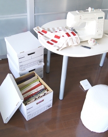 趣味グッズやおもちゃ、思い出の品の保管に！＊丈夫な紙製箱バンカーズボックス3個入の商品画像