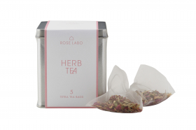 ROSE HERB TEA 5 TETRA BAGSの商品画像