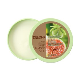 「ボディバター スイートアーモンド＆イチジク(196g)【デロン(DELON)】（株式会社ベジトリー）」の商品画像