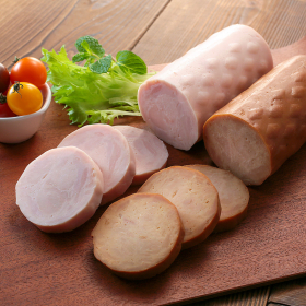 奥美濃古地鶏 ハム 〔ハム360g・ハム(醤油味)330g〕 中部食産株式会社の口コミ（クチコミ）情報の商品写真