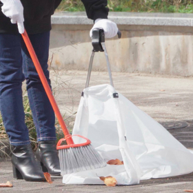 ふくろうちりとり 〔使用時(最大)幅33.5&times;奥行16&times;高さ64.5cm〕の口コミ（クチコミ）情報の商品写真