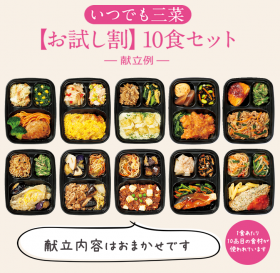 いつでも三菜 10食セットの商品画像