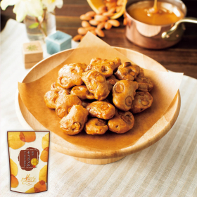 絶品キャラメルアーモンドおかきの商品画像