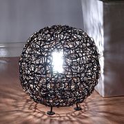 「【アジアン雑貨】ベトナム直輸入のエスニック照明 ラタンボールランプ（輸入家具・インテリア専門店 アックスデザイン）」の商品画像
