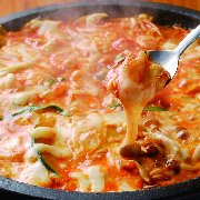 【★超人気★】濃厚コチュジャンとチーズのもつ鍋セット【GOLDEN TIMES】の口コミ（クチコミ）情報の商品写真