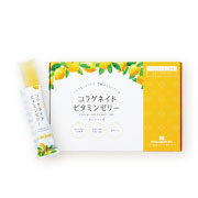 手軽においしく、おやつ代わりに【コラゲネイドビタミンゼリー（柚子レモン味】 　の商品画像