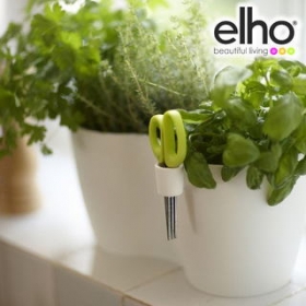 「elho　ハーブポット　ダブル　Ｓ　ホワイト（株式会社青山ガーデン）」の商品画像