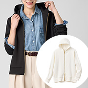 大人設計パーカーの口コミ（クチコミ）情報の商品写真