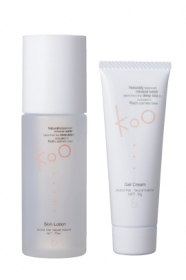 Kooオンラインショップ（株式会社イーズ・インターナショナル）の取り扱い商品「Koo 朝のお手入れセット （スキンローション＆ジェルクリーム）」の画像