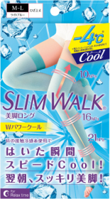 スリムウォーク　美脚ロング　Wパワークールの商品画像