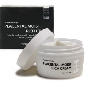 「プリュ プラセンタ モイストリッチ クリーム（100g） （スタイルクリエイト株式会社）」の商品画像の1枚目