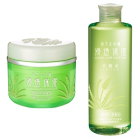 「あろえの森 浸透保湿セット(化粧水300ml/クリーム185g) （アロインス製薬株式会社）」の商品画像の1枚目