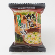 1食55kcalのフリーズドライ雑炊【かに雑炊】の口コミ（クチコミ）情報の商品写真