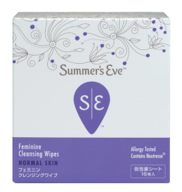ピルボックスジャパン株式会社の取り扱い商品「サマーズイブ　フェミニンクレンジングワイプ」の画像