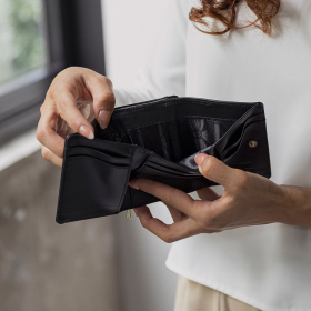 「イタリア製 花柄 本革 ミニギャルソンウォレット【GIUDI/ジウディ】（株式会社JALUX STYLE）」の商品画像の4枚目