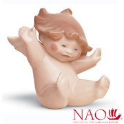 【リヤドロ】シスターブランド＜NAO＞いたずら天使　ワーイ！（楽しいなぁ）の口コミ（クチコミ）情報の商品写真