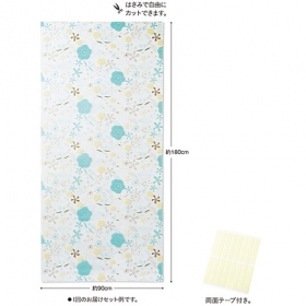 「【kraso】窓いっぱいのお花畑　花咲くウィンドウデコ　断熱シートの会（株式会社フェリシモ）」の商品画像の2枚目