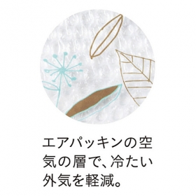 「【kraso】窓いっぱいのお花畑　花咲くウィンドウデコ　断熱シートの会（株式会社フェリシモ）」の商品画像の3枚目